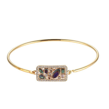Vòng tay 925 Couture 18K Gold & Fine Silver Plated Bronze