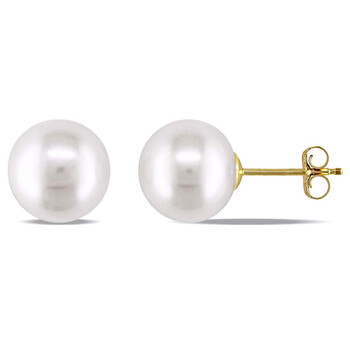 Bông tai Amour Ladies White Freshwater Cultured Pearl Stud Jms003116