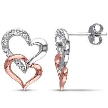 Bông tai Amour 0.05 Ct Diamond Ear Pin Earrings Jms003189