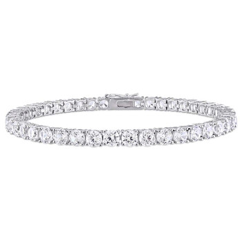 Amour 14 1/4 Ct White Sapphire Sterling Silver Bracelet 1 Vòng tay Amour 14 1/4 Ct White Sapphire Sterling Silver Bracelet chính hãng