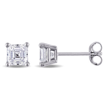 Bông tai Amour 14K White Gold 7/8 Ct Tdw Diamond Stud Earrings