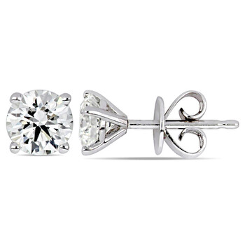 Bông tai Amour 14K White Gold 4/5 Ct Tdw Diamond Stud Earrings (Gia Certified)