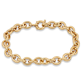 Amour Oval Link Bracelet In Yellow Plated Sterling Silver 2 Vòng tay Amour Oval Link Bracelet In Yellow Plated Sterling Silver chính hãng