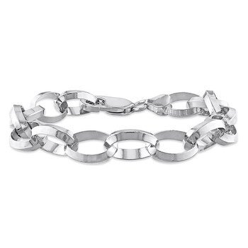 Vòng tay Amour Rolo Chain Bracelet In Sterling Silver chính hãng