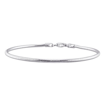 Vòng tay Amour Snake Chain Bracelet In Sterling Silver chính hãng