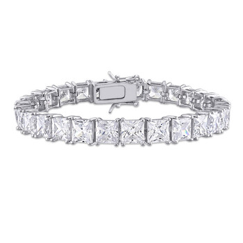 Vòng tay Amour Sterling Silver 56.7 Ct Tgw Cubic Zirconia Tennis Bracelet chính hãng