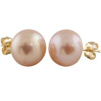 Bella Pearl Pink Freshwater Pearl Stud Earrings Bw-11Pi 2 Bông tai Bella Pearl Pink Freshwater Pearl Stud Earrings Bw-11Pi