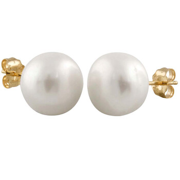 Bella Pearl White Freshwater Pearl Stud Earrings Bw-11W 1 Bông tai Bella Pearl White Freshwater Pearl Stud Earrings Bw-11W