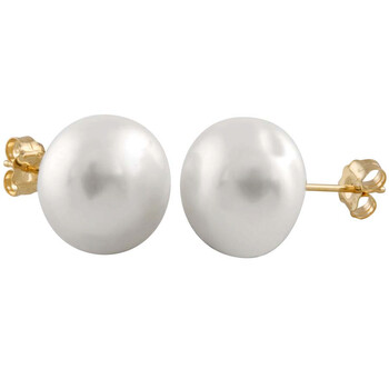 Bông tai Bella Pearl White Freshwater Pearl Stud Earrings Bw-12W