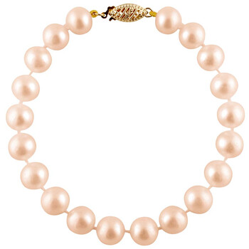 Bella Pearl Pink Freshwater Pearl Bracelet Fwr7-7Pi 1 Vòng tay Bella Pearl Pink Freshwater Pearl Bracelet Fwr7-7Pi chính hãng