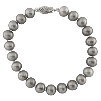 Vòng tay Bella Pearl Grey Freshwater Pearl Bracelet Fwr8-7G chính hãng