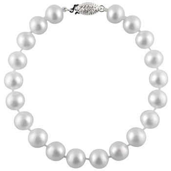 Vòng tay Bella Pearl White Freshwater Pearl Bracelet Fws7-7W chính hãng