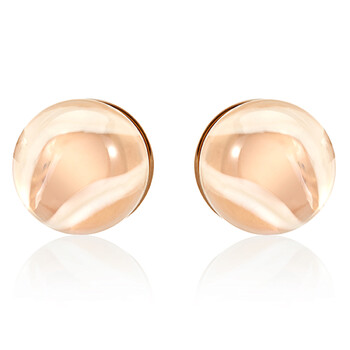 Bông tai Burberry Marbled Resin Gold-Plated Sphere Earrings