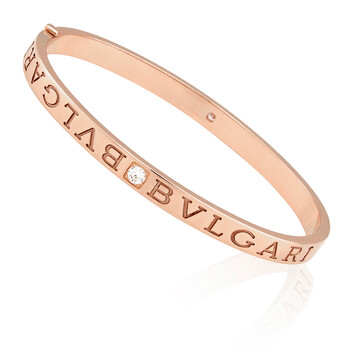 Vòng tay Bvlgari Bvlgari Ladies 18 Kt Rose Gold Bangle Bracelet chính hãng