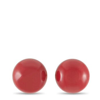 Bông tai Calvin Klein Bubbly Champagne Gold Pvd Plated Stainless Steel Red Bead Stud Earrings