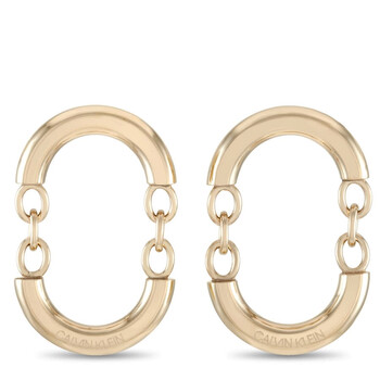 Bông tai Calvin Klein Champagne Gold Pvd Plated Stainless Steel Earrings