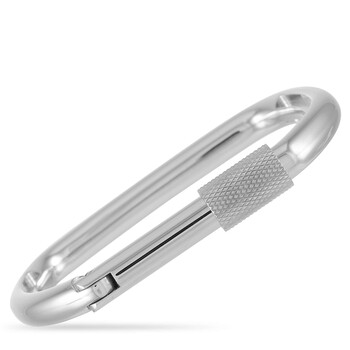 Vòng tay Calvin Klein Face Stainless Steel Closed Carabiner Bangle Bracelet Size Small chính hãng