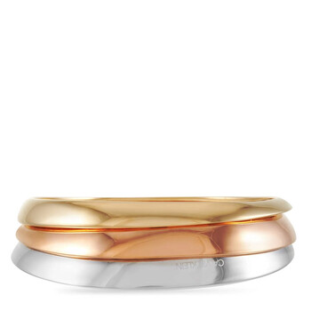Vòng tay Calvin Klein Groovy Stainless Steel Pvd Bangle Bracelet Set chính hãng