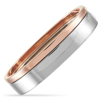 Vòng tay Calvin Klein Hook Stainless Steel Rose Gold Pvd Closed Bangle Bracelet Set chính hãng