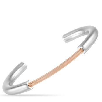 Vòng tay Calvin Klein Open Disc Stainless Steel Rose Gold Pvd Bangle Bracelet chính hãng