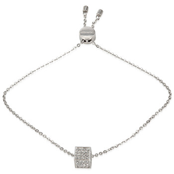 Vòng tay Calvin Klein Rocking Stainless Steel Gray Crystal Bracelet chính hãng