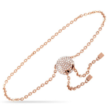 Vòng tay Calvin Klein Side Rose Gold Pvd Plated Stainless Steel Rose Crystal Bracelet chính hãng