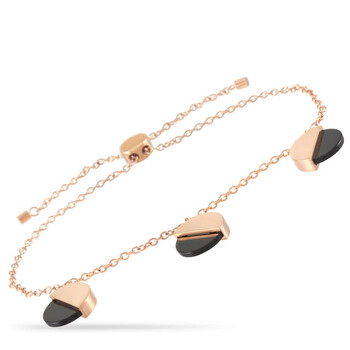 Vòng tay Calvin Klein Spicy Rose Gold Pvd Plated Stainless Steel Onyx Bracelet chính hãng