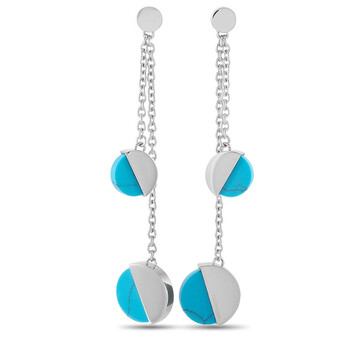 Bông tai Calvin Klein Spicy Stainless Steel Turquoise Drop Earrings