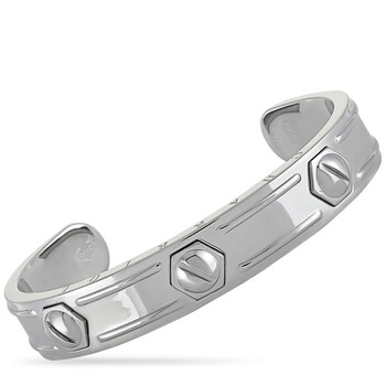 Vòng tay Charriol Rotonde Stainless Steel Bangle Bracelet Size Xxl chính hãng