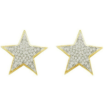 Dazzling Rock Dazzlingrock Collection 0.25 Carat (Ctw) 10K Diamond Star Earrings, Yellow Gold 1 Bông tai Dazzling Rock Dazzlingrock Collection 0.25 Carat (Ctw) 10K Diamond Star Earrings
