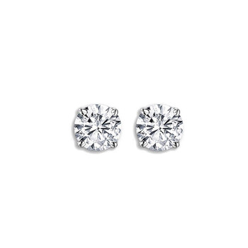 Bông tai Dazzling Rock Dazzlingrock Collection Igi Certified 0.18 Carat (Ctw) 14K Round Cut White Diamond Ladies Stud Earrings