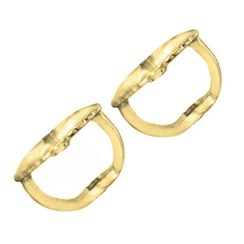 Dazzling Rock Dazzlingrock Collection 18K Screw Back Earring Backings Only, Yellow Gold 1 Bông tai Dazzling Rock Dazzlingrock Collection 18K Screw Back Earring Backings Only