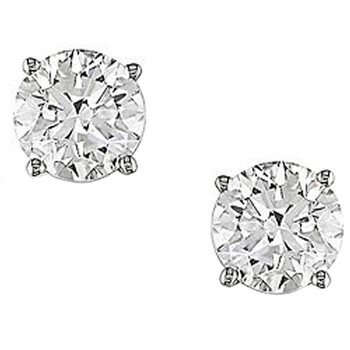 Bông tai Dazzling Rock Dazzlingrock Collection 0.25 Carat (Ctw) 14K Round White Diamond Studs Earrings 1/4 Ct
