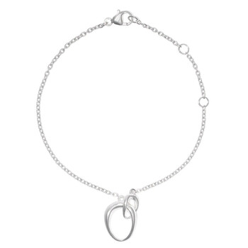 Georg Jensen Sterling Silver Offspring Bracelet 2 Vòng tay Georg Jensen Sterling Silver Offspring Bracelet chính hãng