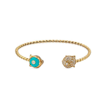 Vòng tay Gucci 18K Yellow Gold Le Marchã© Des Merveilles Reversible Bracelet chính hãng