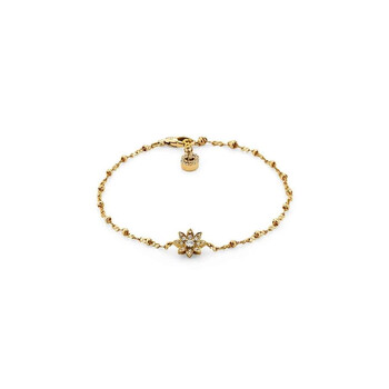 Vòng tay Gucci Flora 18K Bracelet With Diamonds chính hãng