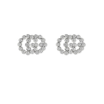 Bông tai Gucci Gg Gold And Diamond Earrings