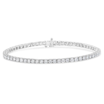 Vòng tay Haus Of Brilliance Igi Certified 14K White Gold 5Ct. Tdw Diamond Tennis Bracelet (H-I