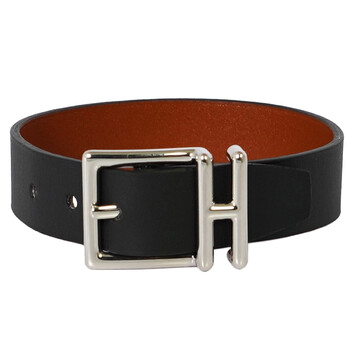 Vòng tay Hermes Black/ Wildcat Nathan Reversible Bracelet chính hãng