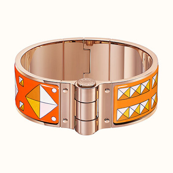 Vòng tay Hermes Colliers De Chiens Hinged Bracelet chính hãng