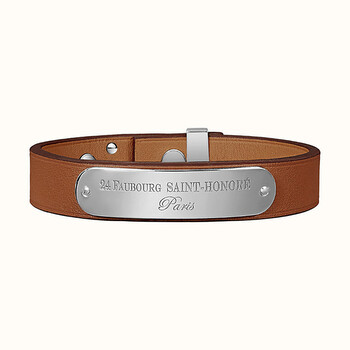 Vòng tay Hermes Mini Dog Plaque Bracelet chính hãng