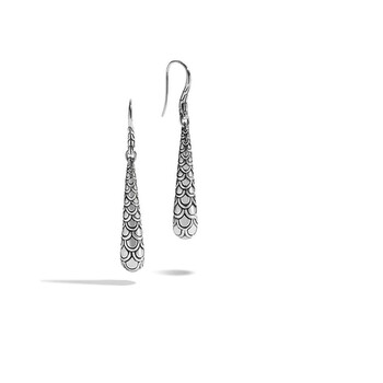 John Hardy Legends Naga Silver Earrings On French Wire 2 Bông tai John Hardy Legends Naga Silver Earrings On French Wire