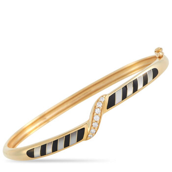Vòng tay Kabana 14K Yellow Gold 0.16 Ct Diamond