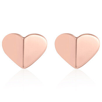 Bông tai Kate Spade Heritage Spade Small Heart Stud Earrings In Rose Gold