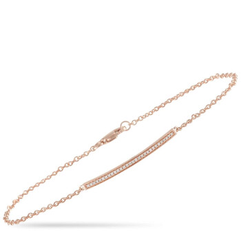 Vòng tay Lb Exclusive 14K Rose Gold 0.08 Ct Diamond Bracelet chính hãng