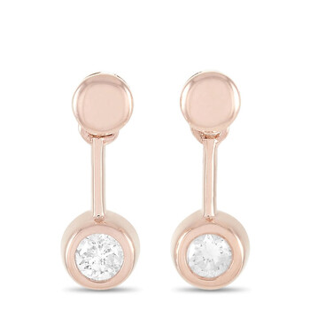 Bông tai Lb Exclusive 14K Rose Gold 0.16 Ct Diamond Earrings