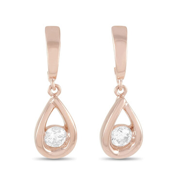 Bông tai Lb Exclusive 14K Rose Gold 0.40 Ct Diamond Earrings