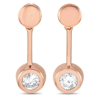 Bông tai Lb Exclusive 14K Rose Gold 0.58 Ct Diamond Earrings
