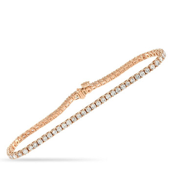 Vòng tay Lb Exclusive 14K Rose Gold 4.50 Ct Diamond Tennis Bracelet chính hãng