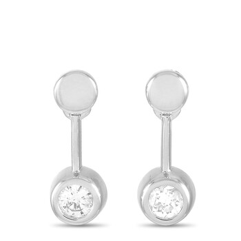 Bông tai Lb Exclusive 14K White Gold 0.16 Ct Diamond Earrings